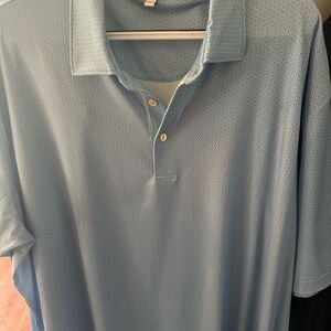 Peter Millar Light Blue Polo Shirt